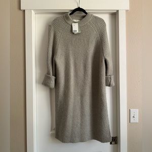 Sage Knit Dress - H&M XS NWT